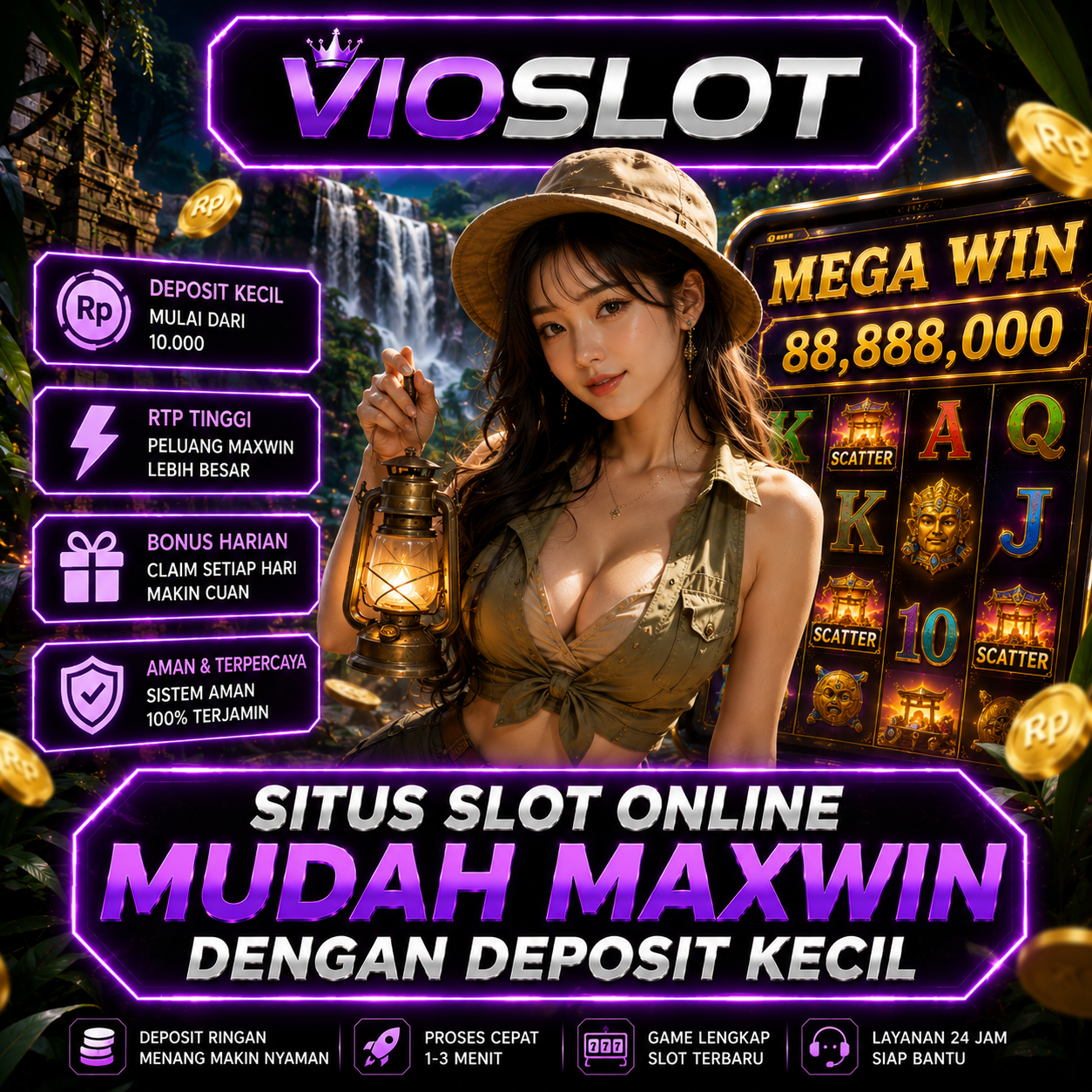 VIOSLOT : Situs Slot Online Mudah Maxwin dengan Deposit Kecil